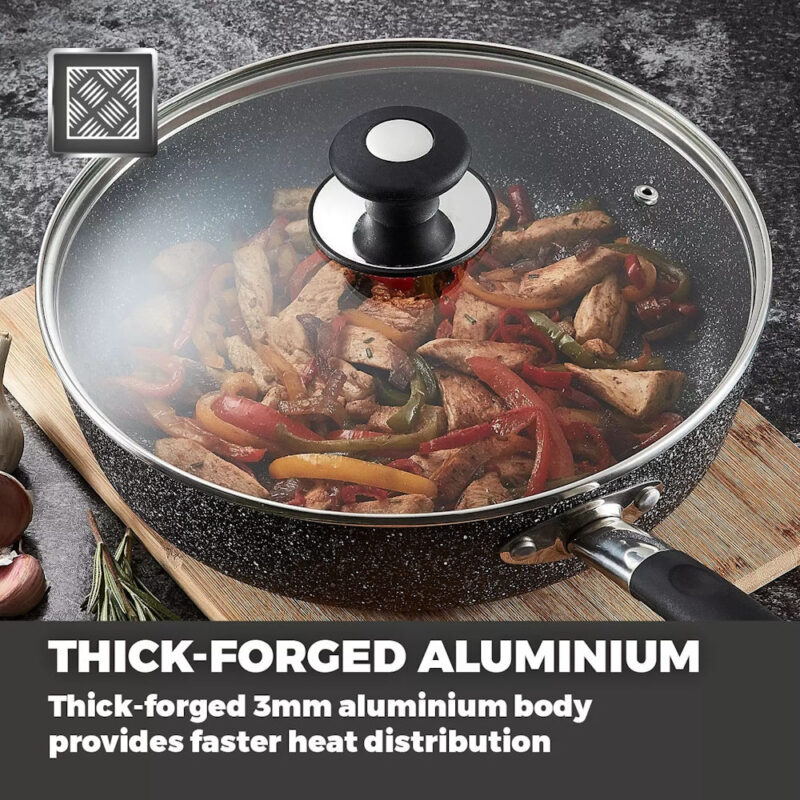Zareema 28cm Non-Stick Multi Pan – Precision Cooking Essential - Image 4